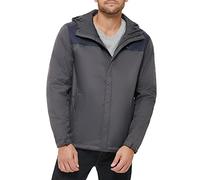 Tommy Hilfiger Herren wasserdichte atmungsaktive Kapuzenjacke Regenmantel