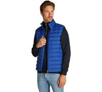 Tommy Hilfiger Herren Weste Packable Recycled Vest Stehkragen, Blau (Wedge Blue), S