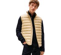 Tommy Hilfiger Herren Weste Packable Recycled Vest Stehkragen, Braun (Camel), XXL