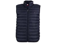 Tommy Hilfiger Herren Weste Steppweste, Blau (Desert Sky), S
