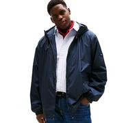 Tommy Hilfiger Herren Windbreaker Jacke Hooded Sportlich, Blau (Desert Sky), 4XL