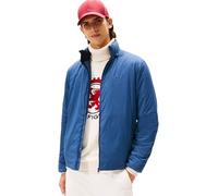 Tommy Hilfiger Herren Windbreaker Jacke Lightweight Blouson mit Stehkragen, Blau (Aegean Sea), M