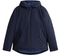 Tommy Hilfiger Regular Fit Funktionsjacke mit Kapuze in Marine, Größe XL