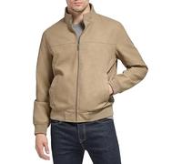 Tommy Hilfiger Herren Wool Blend Jacket With Puffer Bib And Hood Wollmischungs-Mantel