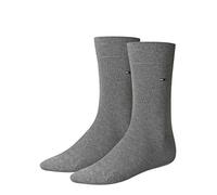 Tommy Hilfiger Herrensocken Doppelpack Mittelgrau Größe 43-46