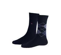 Tommy Hilfiger Check Classic Socks 2 Pairs Blau EU 47-49 Mann (Herstellerartikelnummer: 100001495-322-47/49)