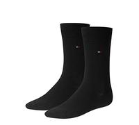 Tommy Hilfiger Herrensocken Doppelpack schwarz Größe 43-46