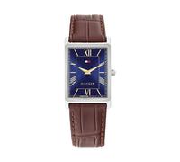 Quarzuhr TOMMY HILFIGER "Ben", braun, blau, Armbanduhren, Herren, Quarzuhr, Armbanduhr, Herrenuhr, Lederarmband, analog (25485403-0) braun, blau