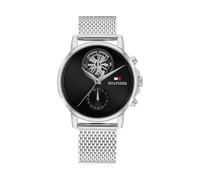 Tommy Hilfiger Stewart 40mm Uhr One Size Silver / Black Skeleton