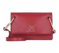 Tommy Hilfiger Hobo Bags - Logo Plaque Chic Red Shoulder Bag - Gr. unisize - in Rot - für Damen