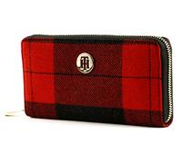 Tommy Hilfiger Honey Large Zip Around Wallet Corporate Melton Check