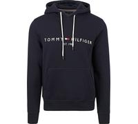 Tommy Hilfiger Herren Hoodie Core Tommy Logo mit Kapuze, Blau (Sky Captain), XL