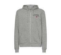 Tommy Hilfiger für Herren. UM0UM02879 Sweatshirt mit Kapuze und Logo grau (L), Lässig, Baumwolle, Langarm