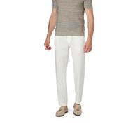 Tommy Hilfiger Hose Herren Comfort Fit Leinen weiß, 36/32