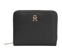 Tommy Hilfiger Geldbörse TH ICON MED ZA W/FLAP – Damen, schwarz, Lederimitat