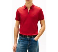 Tommy Hilfiger Interlock Zip Regular Polo Regatta Red Größe: M | Poloshirts Outlet | Herren | Rot