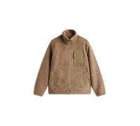 Tommy Hilfiger - Jacke aus Teddy-Fleece mit Reißverschluss beige - Gr. - L