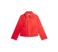 Tommy Hilfiger Damen Übergangsjacke aus Bio-Baumwolle, rot, Gr. L