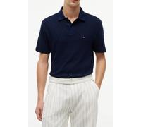 Tommy Hilfiger Jacquard Classic Fit Carbon Navy Größe: L | Poloshirts Outlet | Herren | Blau