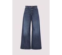 Weite Jeans TOMMY HILFIGER "DNM NEW DOREEN 70'S WIDE LEG HW", Damen, Gr. 28, Länge 30, new doreen, Denim/Jeans, Obermaterial: 100% Baumwolle, unifarben, lässig geschnitten lang, Jeans, Baumwolle, läss