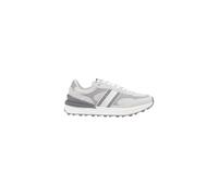Tommy Hilfiger Jeans Graue Wildleder-Leder Sportlichen Sneakers 39