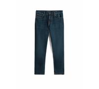 Straight-Jeans TOMMY HILFIGER "DENTON Slim Straight Fit", Herren, Gr. 31, Länge 34, schwarzer blau, Denim/Jeans, Obermaterial: 99% Baumwolle, 1% Elasthan, Jeans (70936924-31) schwarzer blau