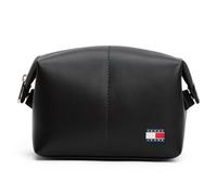 Tommy Hilfiger Jeans TJM Heritage Kulturbeutel Leder 20 cm schwarz