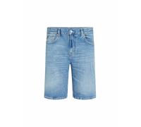 Jeansshorts TOMMY HILFIGER "BROOKLYN SHORT", Herren, Gr. 30, N-Gr, bay indigo, Denim/Jeans, Obermaterial: 99% Baumwolle, 1% Elasthan, casual, slim fit, Jeans (89882345-30) bay indigo