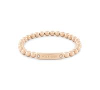 Tommy Hilfiger Jewelry Armband mit Schmuckperlen für Damen Kollektion aus Edelstahl, Gelbgold und Nelkengold