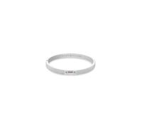 Armspange TOMMY HILFIGER "STRIPES", edelstahlfarben, rot, weiß, blau, kristallweiß, kristallweiß, Armbänder, Damen, Edelstahl, Armspange, mit Glasstein - Emaille (91613867-0) edelstahlfarben, rot, wei