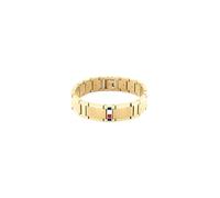 Tommy Hilfiger Armband JAMESON 2790658 – gelbgoldfarben Edelstahl, 19 cm, blau/weiß/rot, Damen