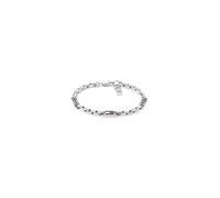 Armband TOMMY HILFIGER "3D FLAG METAL", edelstahlfarben, rot, blau, weiß, Armbänder, Damen, 19cm, Edelstahl, Armband, Emaille (42574239-0) edelstahlfarben, rot, blau, weiß