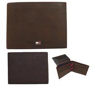 Tommy Hilfiger JOHNSON CC FLAP AND COIN POCKET BM56927578 Herren Geldbörsen 13x10x2 cm (B x H x T), Braun (BROWN 204)