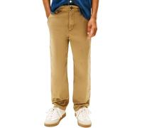 Tommy Hilfiger Jungen Hose Relaxed Worker aus Baumwolle mit Stretch, Beige (Dark Dune), 12 Jahre