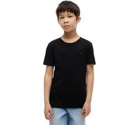 Tommy Hilfiger Jungen T-Shirts-kurzärmlig in der Farbe Schwarz - Größe 128