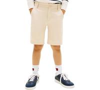 Tommy Hilfiger Jungen Chino Shorts 1985 Regular Fit, Beige (Classic Beige), 8 Jahre