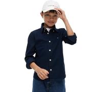 Tommy Hilfiger Jungen Hemd Oxford aus Baumwolle mit Stretch