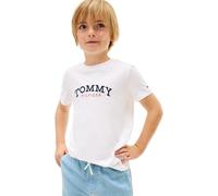 Tommy Hilfiger Jungen Monogram Graphic Kb0kb10263 T-Shirts, White (White), 16 Jahre
