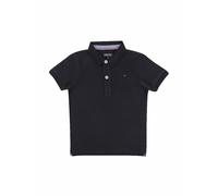 Tommy Hilfiger Jungen Poloshirt Kurzarm aus Bio-Baumwolle, Blau (Sky Captain), 8 Jahre