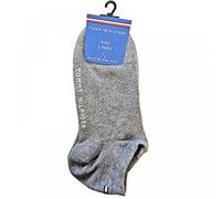 Tommy Hilfiger Jungen Sneakersocken TH CHILDREN SNEAKER, 2er Pack, Einfarbig, Gr. 35 (Herstellergröße: 35-38), Grau (middle grey melange 758)