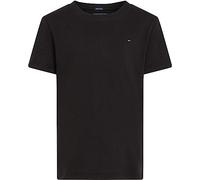 Tommy Hilfiger Jungen T-Shirt Kurzarm Rundhalsausschnitt, Schwarz (Meteorite), 6 Jahre