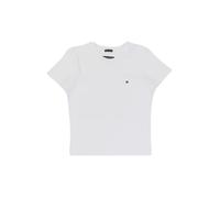 Tommy Hilfiger Teens T-Shirt aus Bio-Baumwolle in Weiss, Größe 128