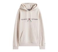 Tommy Hilfiger Kapuzenpullover Flex-Fleece Logo Hoodie (Baumwollmix) beige/pebble Herren, Größe XXL