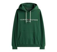 Tommy Hilfiger Kapuzenpullover Flex-Fleece Logo Hoodie (Baumwollmix) grün Herren, Größe XXL