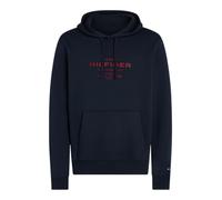 Tommy Hilfiger Kapuzenpullover Oval Graphic Hoodie (Baumwollmix) dunkelblau Herren, Größe M