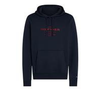 Tommy Hilfiger Herren Hoodie Oval Graphic mit Logo, Blau (Desert Sky), XXL
