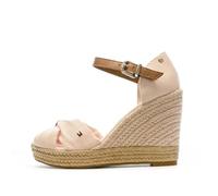 Tommy Hilfiger Keilabsatz-Sandalen, Rosa, Damen, 10 cm, Rosa, 39 EU