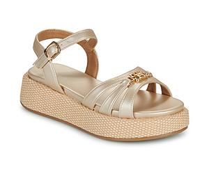 Tommy Hilfiger Keilabsatzsandalen ERIKA in Gold 40