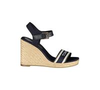 Tommy Hilfiger Damen Sandalen/Sandaletten/Keilsandaletten, Größe:38, Farbauswahl:blau