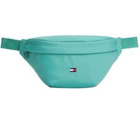 Tommy Hilfiger Kinder Unisex Bauchtasche Essential Bumbag mit Clip-Verschluss, Türkis (Bahama Green), Einheitsgröße